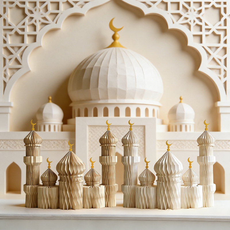 3D Honeycomb Paper Art Palace  - Art Craft Earth Day のレビューと価格