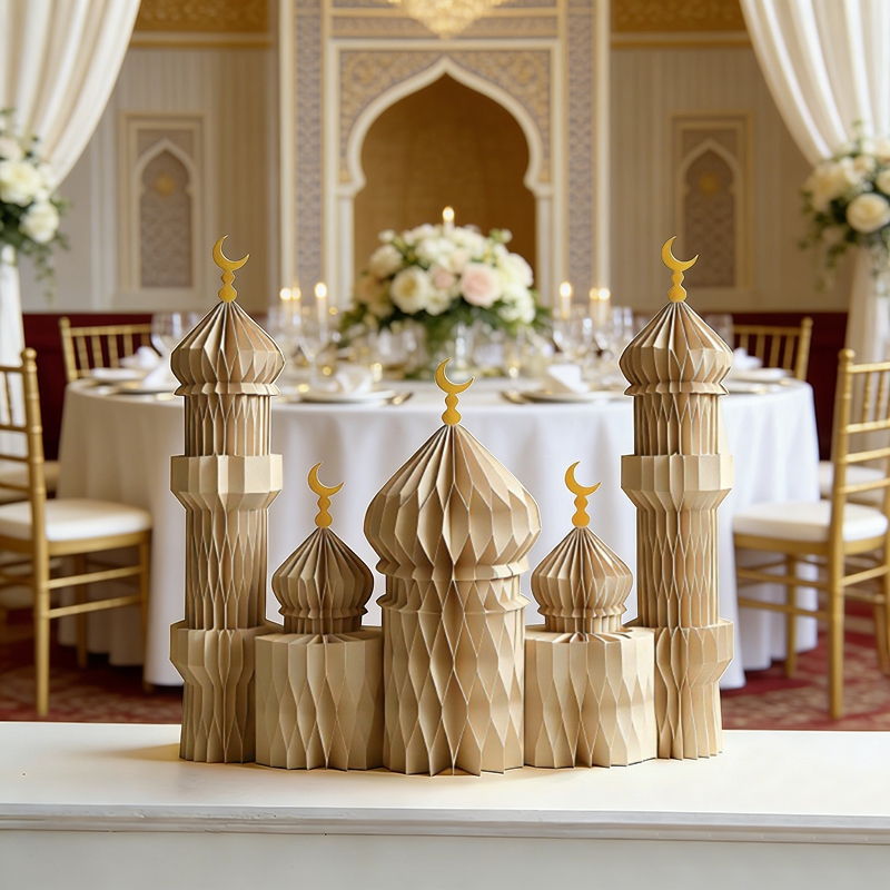 3D Honeycomb Paper Art Palace  - Art Craft Earth Day のレビューと価格