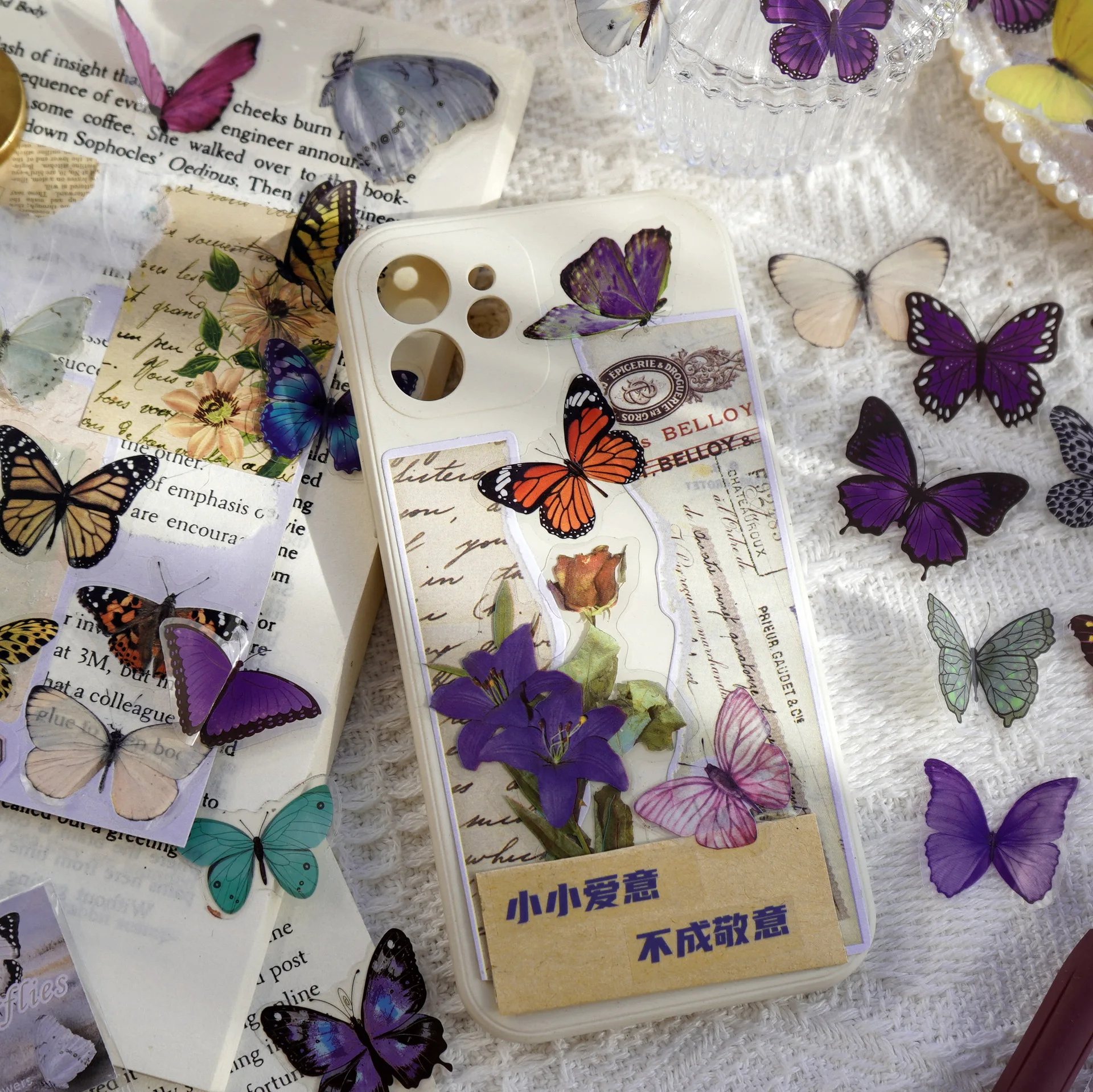Journamm 40pcs/pack Butterfly  - Art Craft For 3 Year Old のレビューと価格