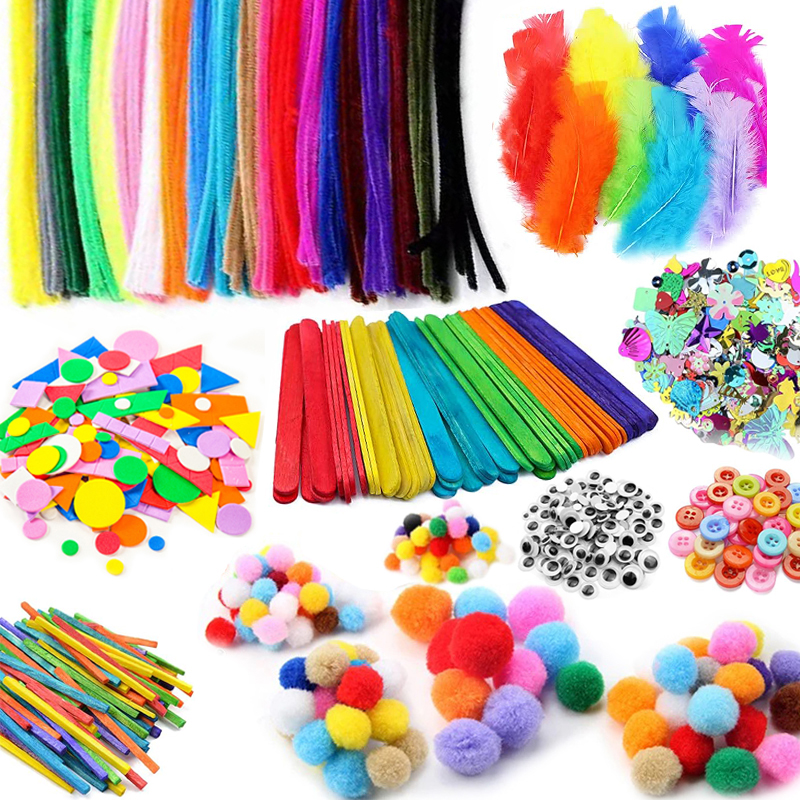 1000pcs Kids Crafts Art Suppli - Art Craft And Cloth のレビューと価格