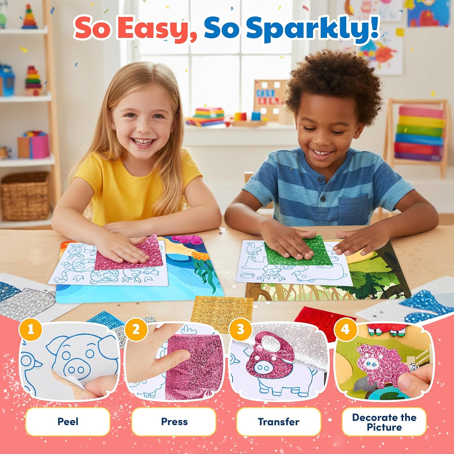 Foil Craft Party Favors Kit, 2 - Art Craft Usa のレビューと価格