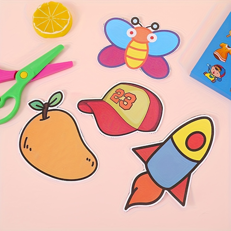 96Pcs Fun Paper Cutting Set, P - Art Craft 5 Year Old のレビューと価格