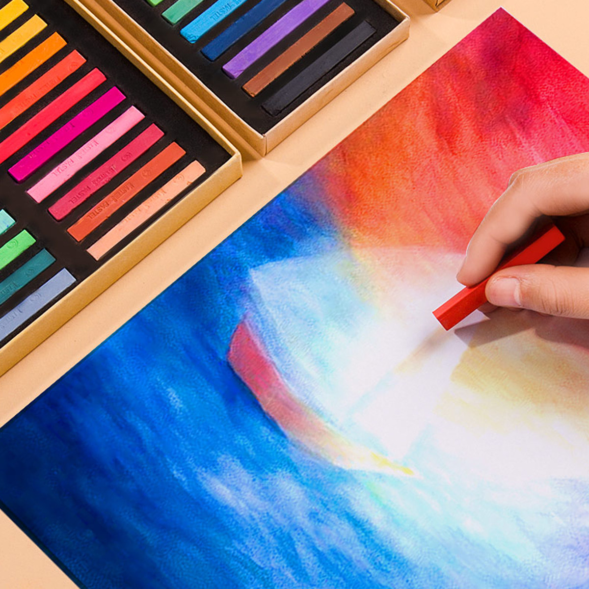 12Pcs Premium Oil Pastel Chalk - Chalk Pastel Set のレビューと価格