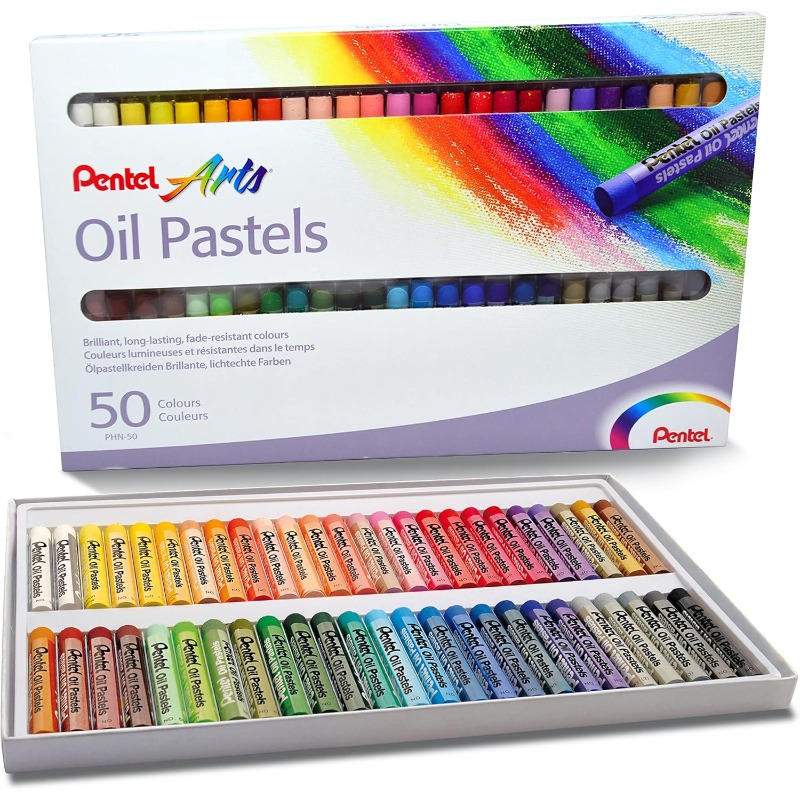 Pentel Arts Oil Pastel Set 6/1 - Chalk Pastel Set のレビューと価格