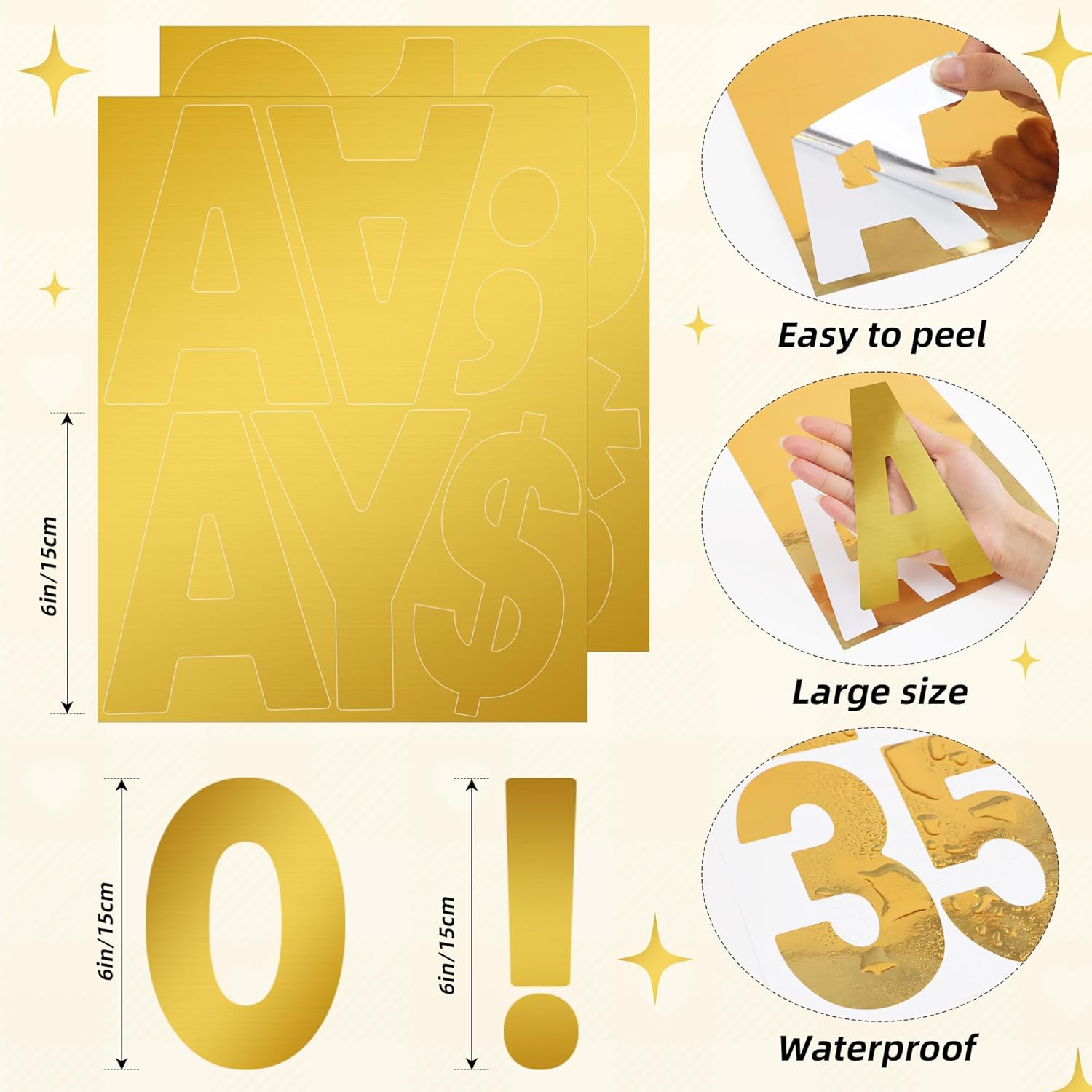 14/28 Sheets 6 Inch Letter Sti - Art And Craft Letter Z のレビューと価格