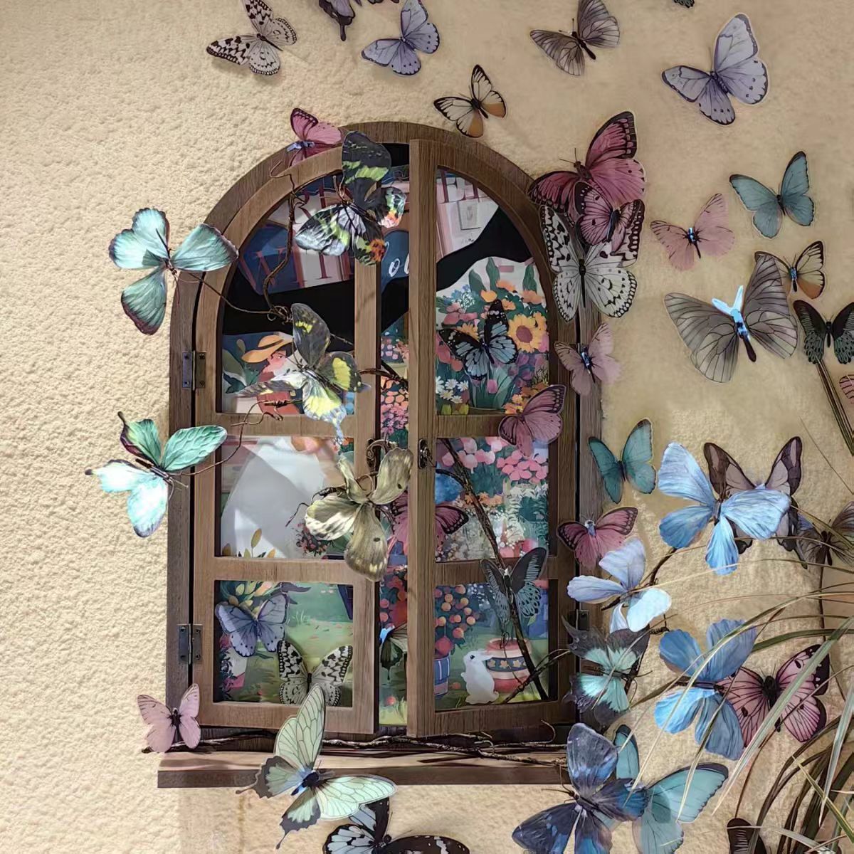 12pcs 3D Butterfly Wall Sticke - Art Craft Earth Day のレビューと価格