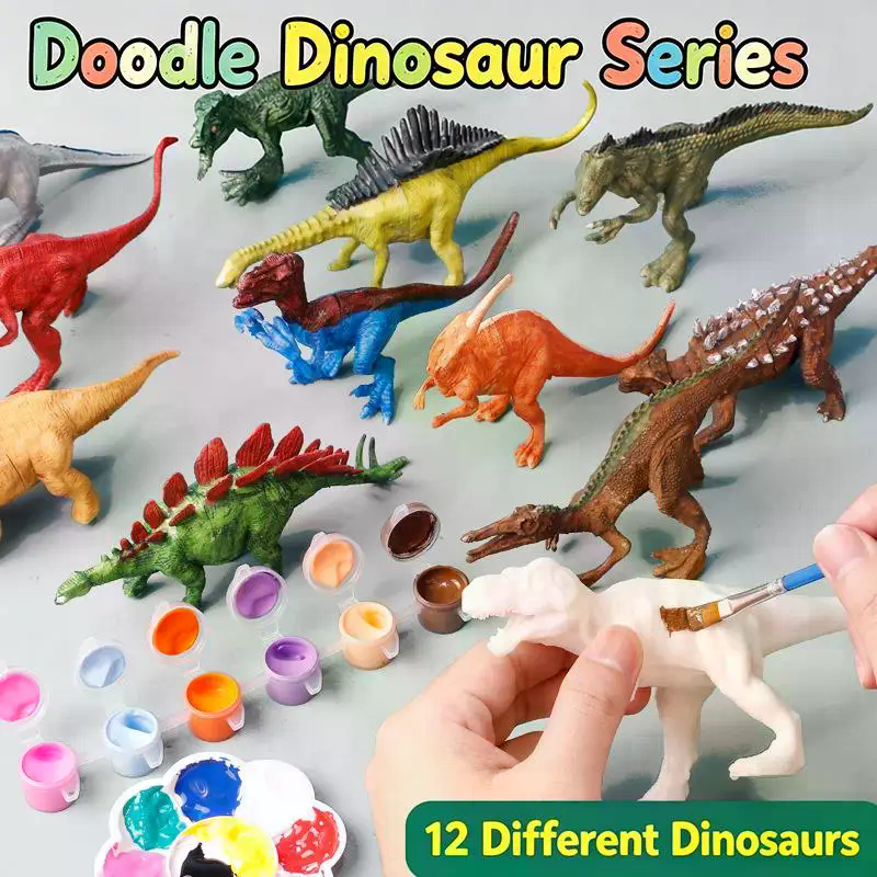Dinosaur White Embryo Toy Set  - Dinosaur And Craft のレビューと価格