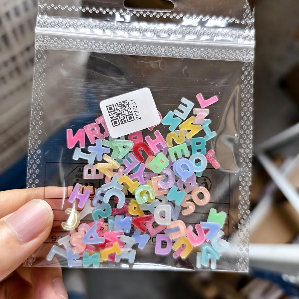 100Pcs 3D Colorful Letter Nail - Art And Craft Letter Z のレビューと価格