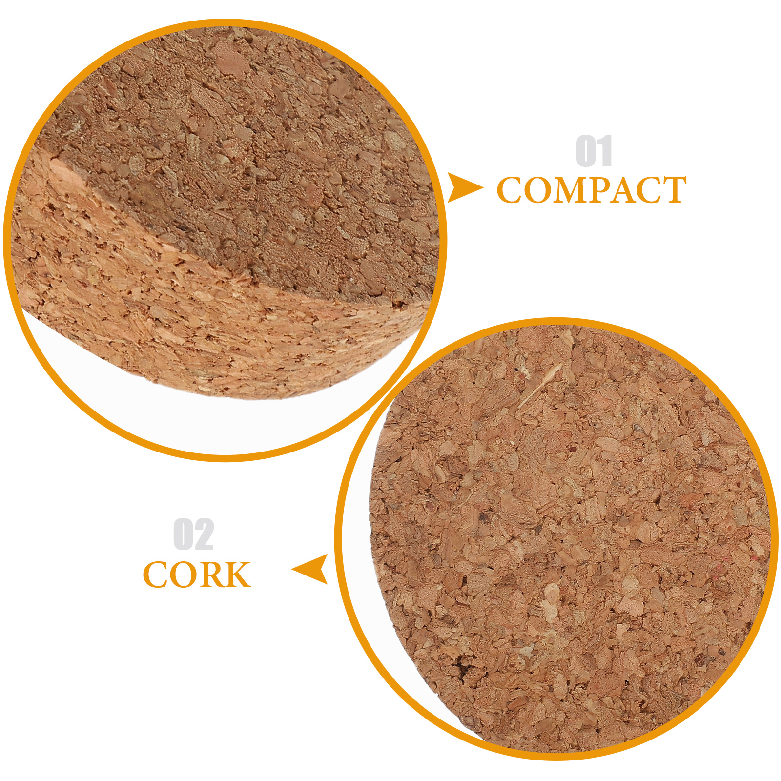 6 pcs Cork Lids For Glass Flow - Art Craft Vase のレビューと価格