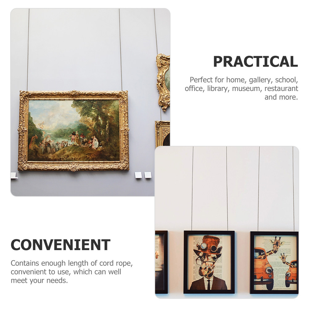 4Sets Frame Hanging Rope Heavy - Art Craft Museum のレビューと価格