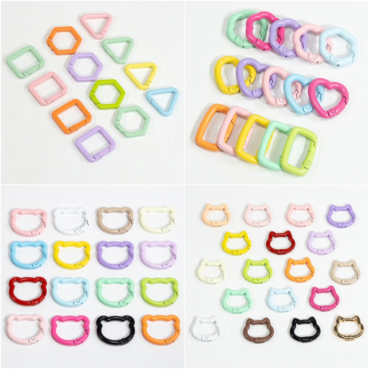 5pcs Cute Heart Cat Keychain R - Art Craft Gifts のレビューと価格