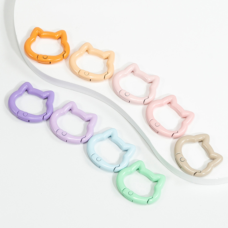 5pcs Cute Heart Cat Keychain R - Art Craft Gifts のレビューと価格