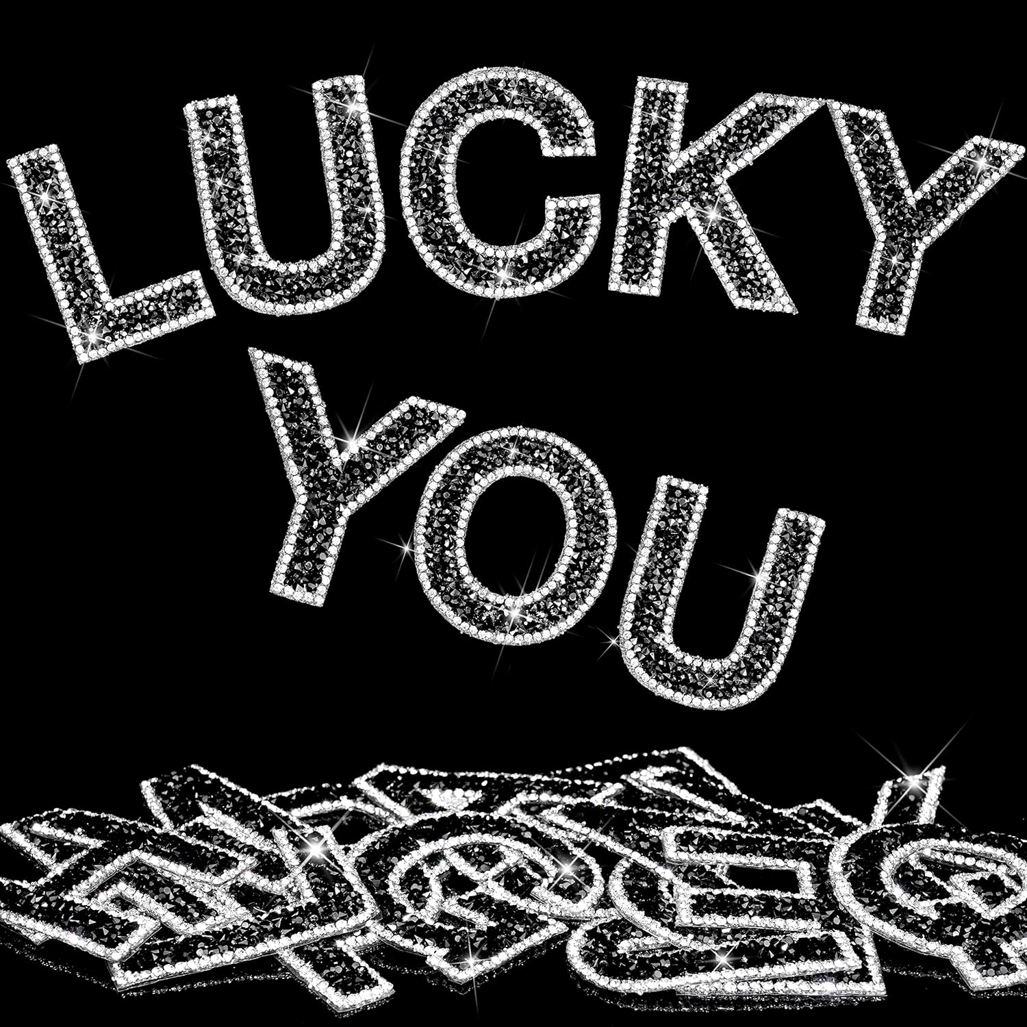 34Pcs Rhinestone Letter Sticke - Art And Craft Letter Z のレビューと価格