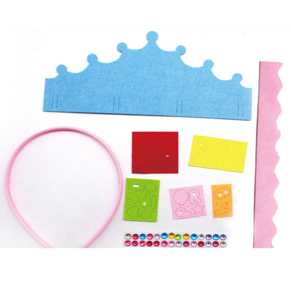 Children's Non-woven DIY Crown - Art Craft 5 Year Old のレビューと価格