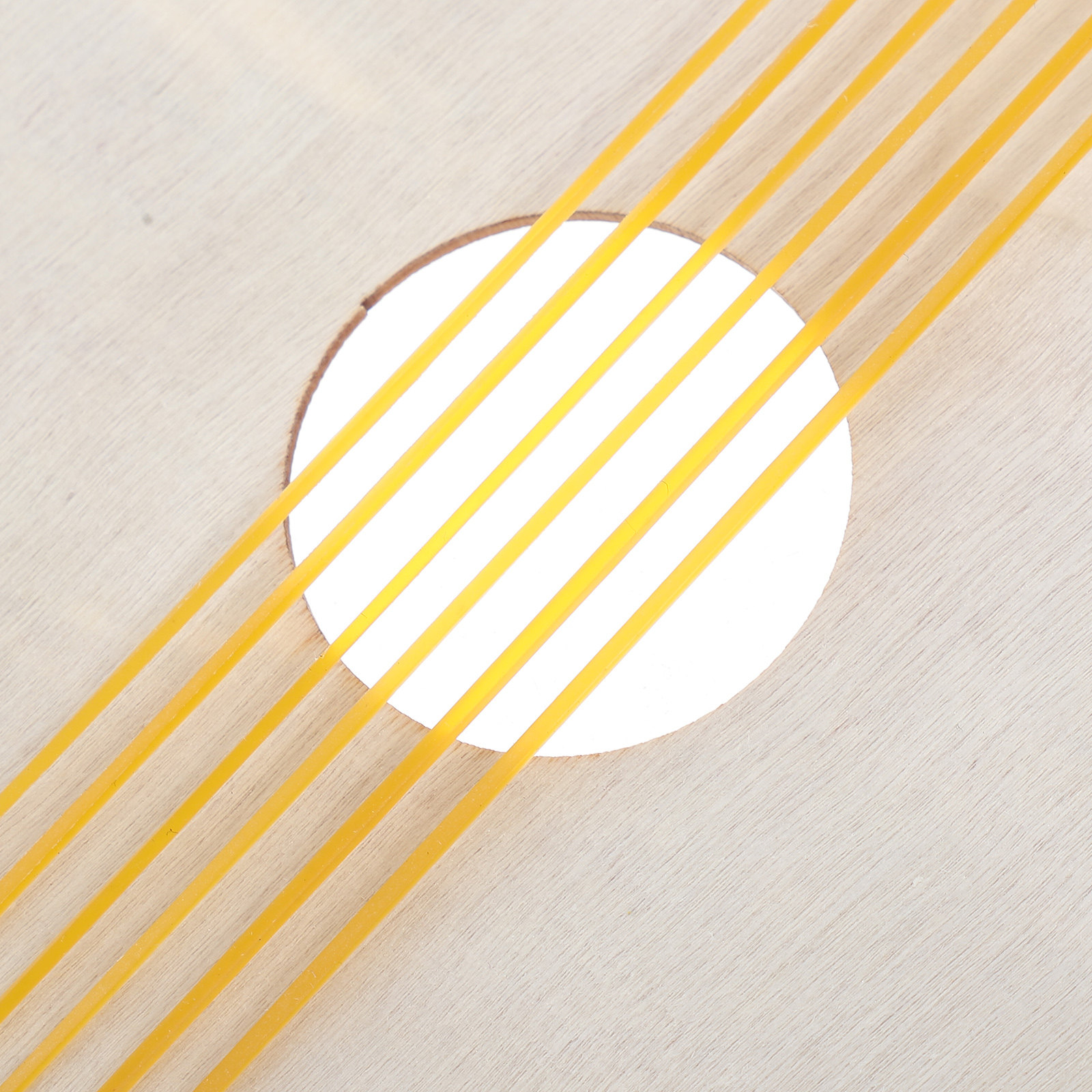 4Sets DIY Unpainted Wooden Gui - Art Craft For Kindergarten のレビューと価格