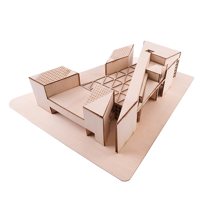 1:100 1:200 Scale DIY Miniatur - Art Craft Museum のレビューと価格