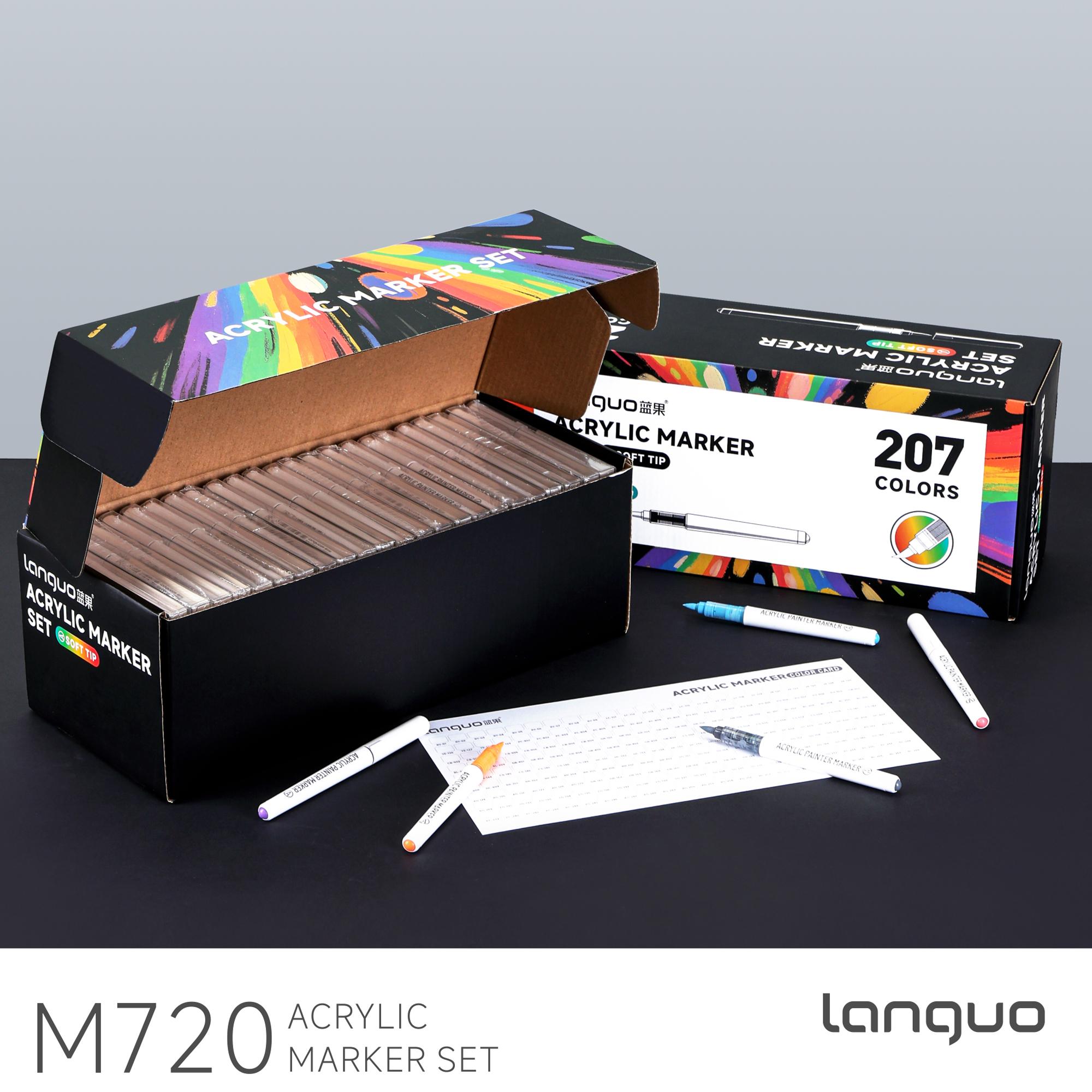 207 Colors/Set Acrylic Paint A - Art Craft Notebook のレビューと価格