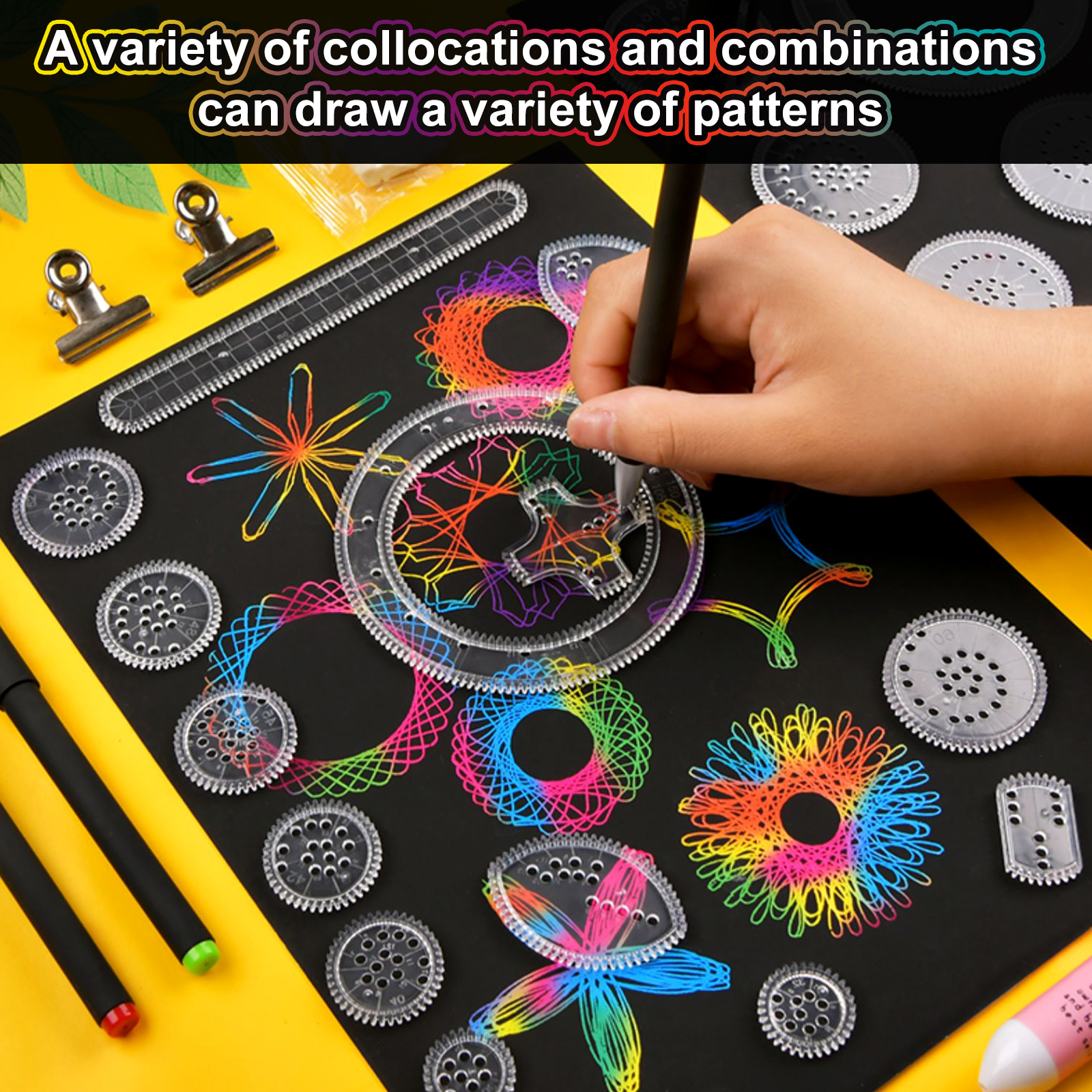 22pcs Spirograph Design Arts C - Art Craft 5 Year Old のレビューと価格
