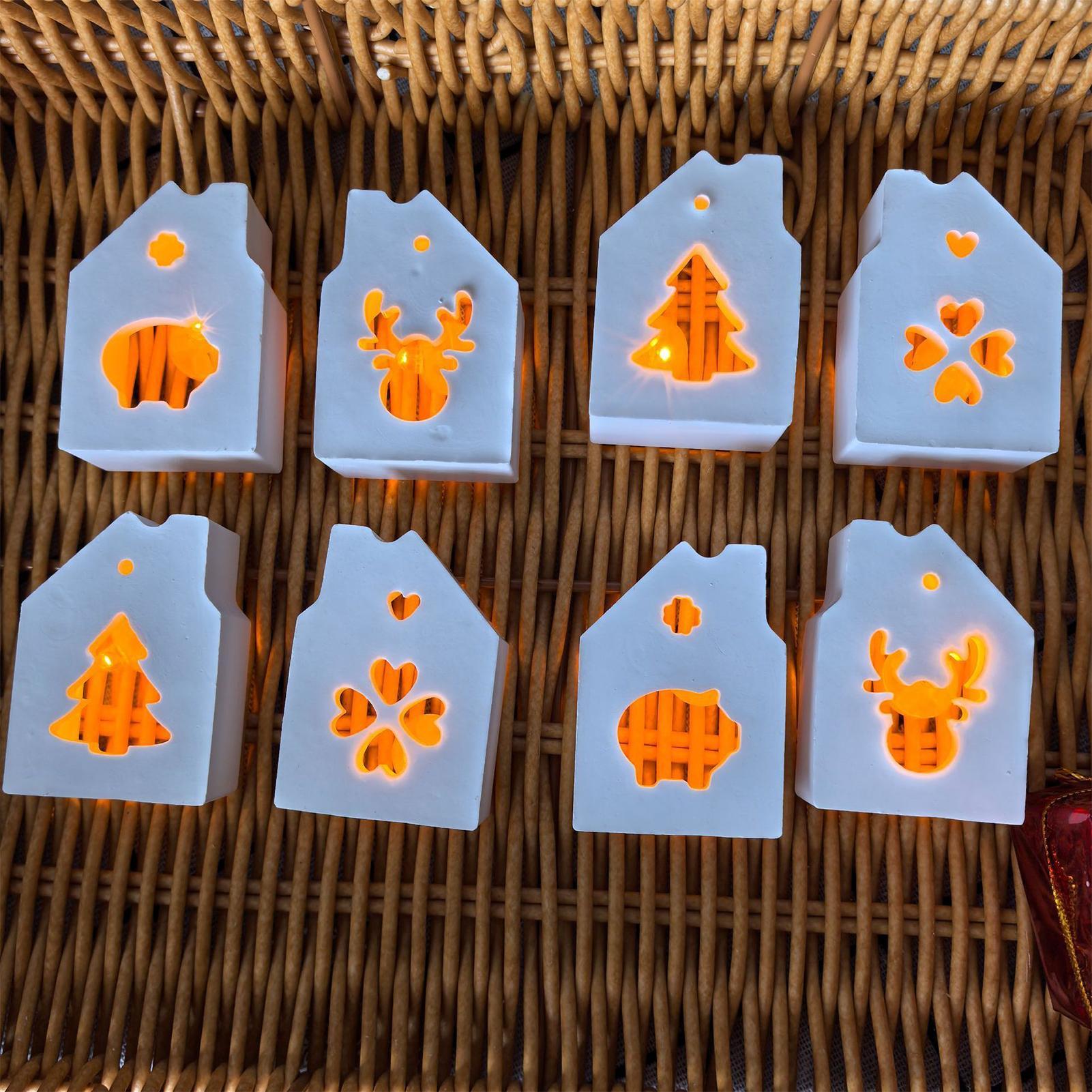 House Silicone Mold 4-Cavity C - The Art And Craft Of Jewelry のレビューと価格