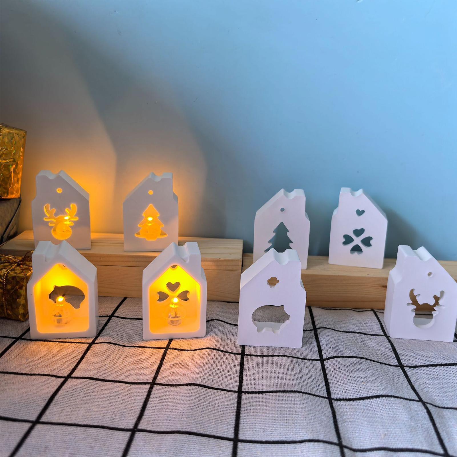 House Silicone Mold 4-Cavity C - The Art And Craft Of Jewelry のレビューと価格