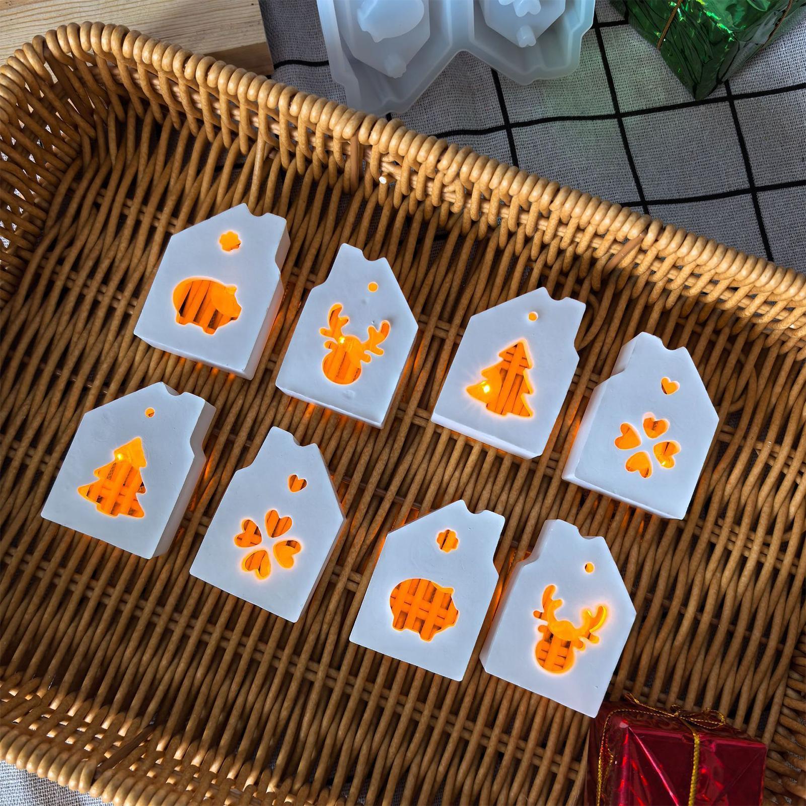 House Silicone Mold 4-Cavity C - The Art And Craft Of Jewelry のレビューと価格