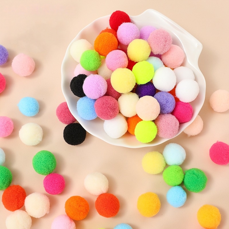  1000pcs/lot Pom Poms Craft F - Art Craft Earth Day のレビューと価格