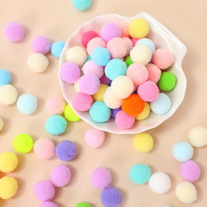  1000pcs/lot Pom Poms Craft F - Art Craft Earth Day のレビューと価格