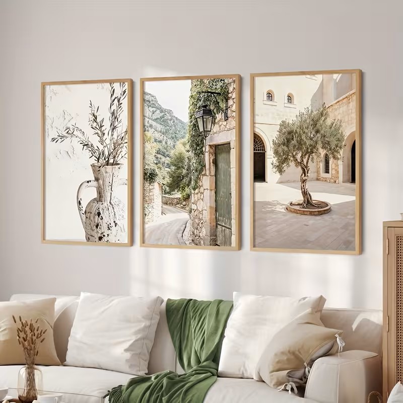 3pcs Olive Branch Vases Stone- - Art Craft Vase のレビューと価格