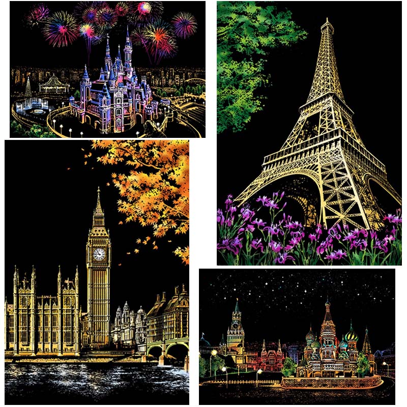 New Creative Magic Scratch Art - Art Craft Notebook のレビューと価格