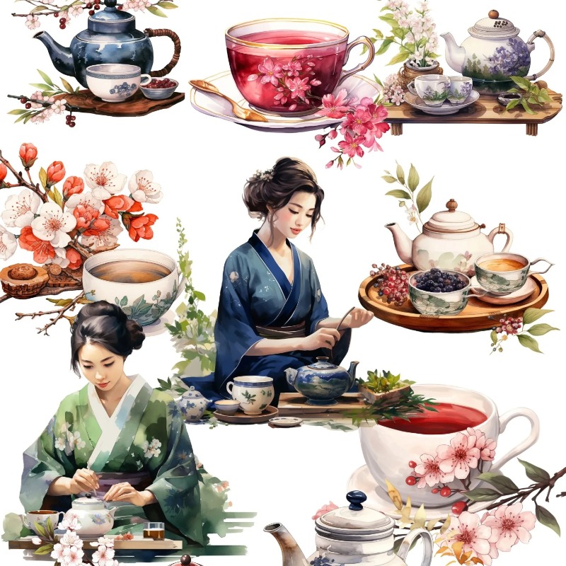 Cute Watercolor Tea Ceremony,  - Art Craft For 3 Year Old のレビューと価格