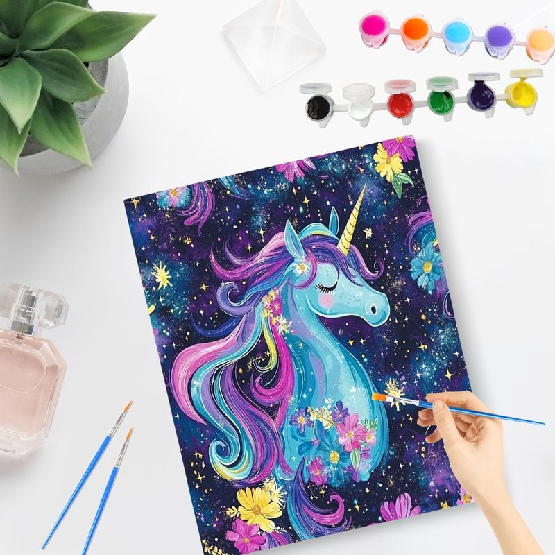 PhotoCustom Purple Unicorn Pai - Art Craft Unicorn のレビューと価格