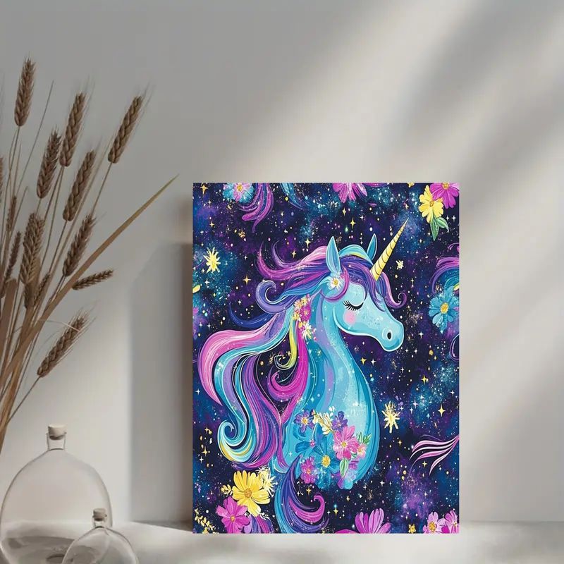 PhotoCustom Purple Unicorn Pai - Art Craft Unicorn のレビューと価格