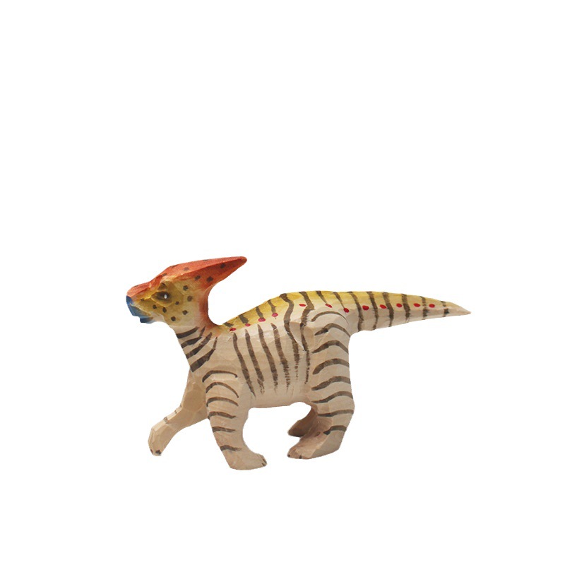 Handcarved Basswood Dinosaur S - Dinosaur And Craft のレビューと価格