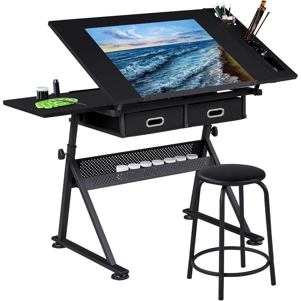 Drafting Table for Artists, He - Art & Craft Supplies のレビューと価格