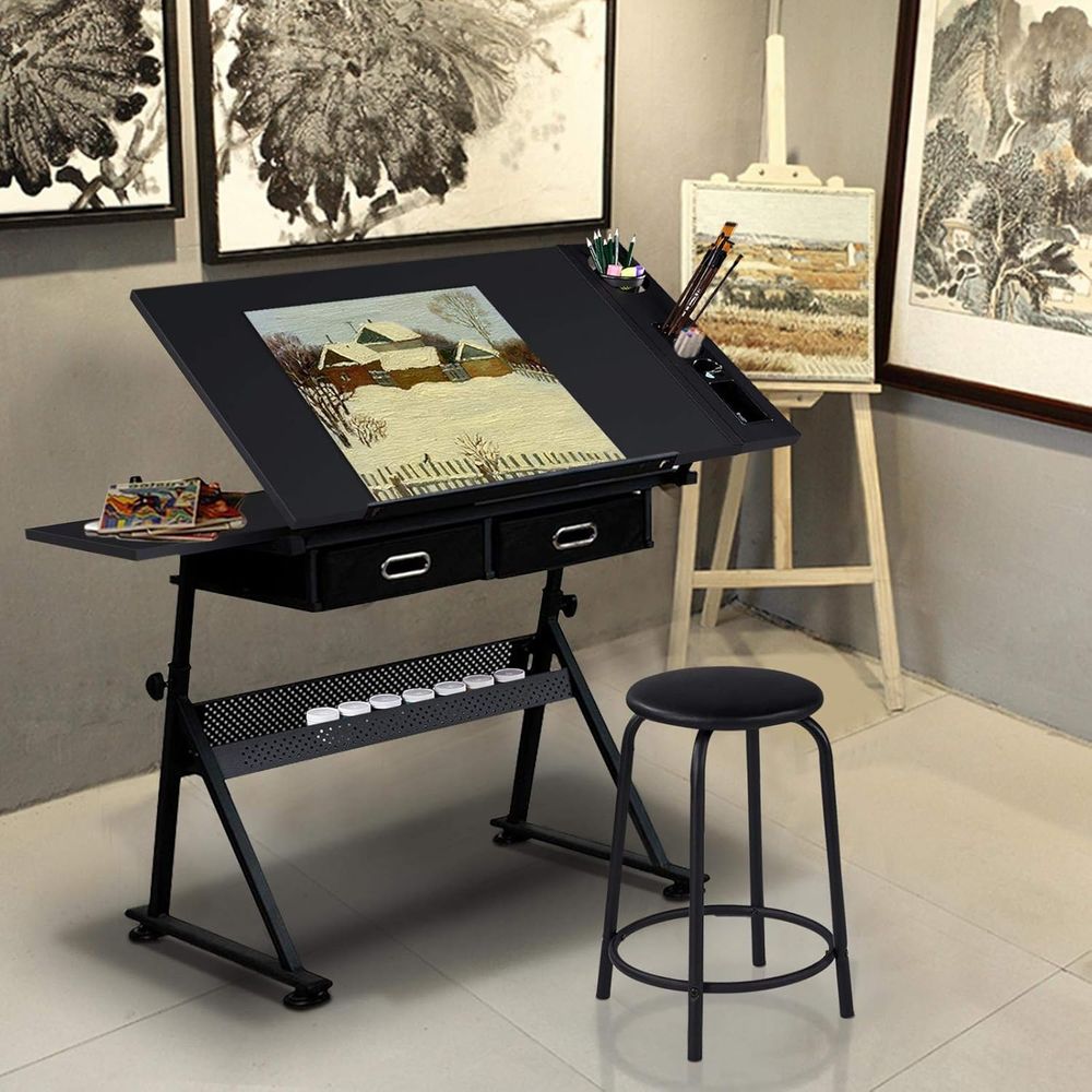 Drafting Table for Artists, He - Art & Craft Supplies のレビューと価格