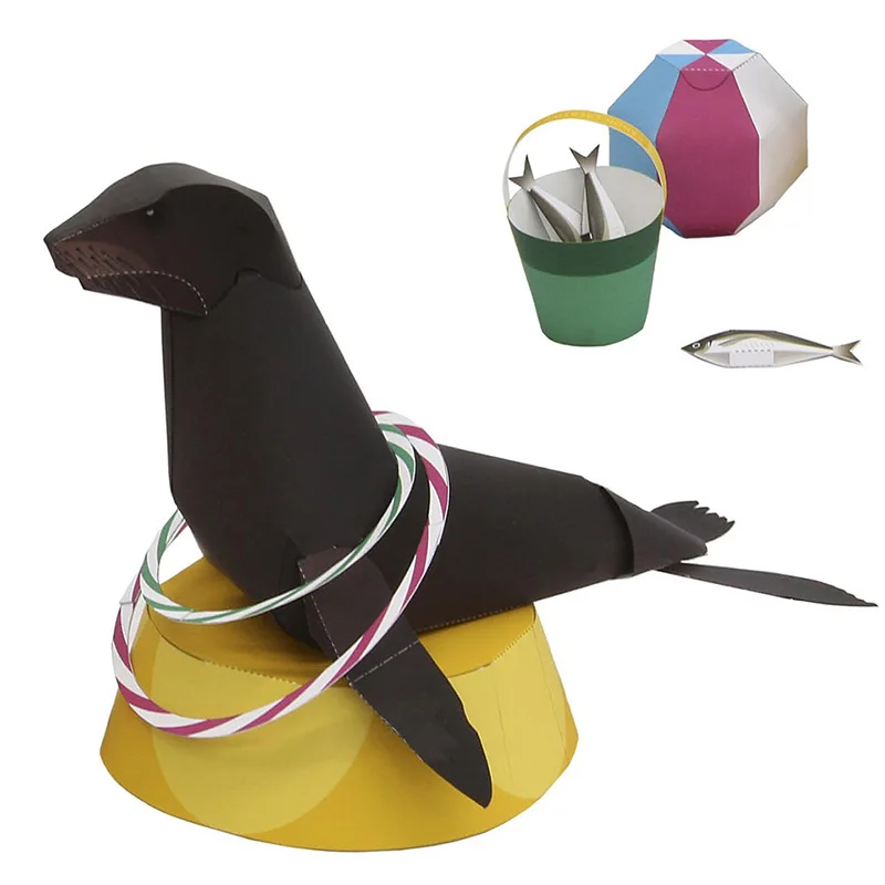 Sea Lion Folding Origami Art M - Art Craft Lion のレビューと価格