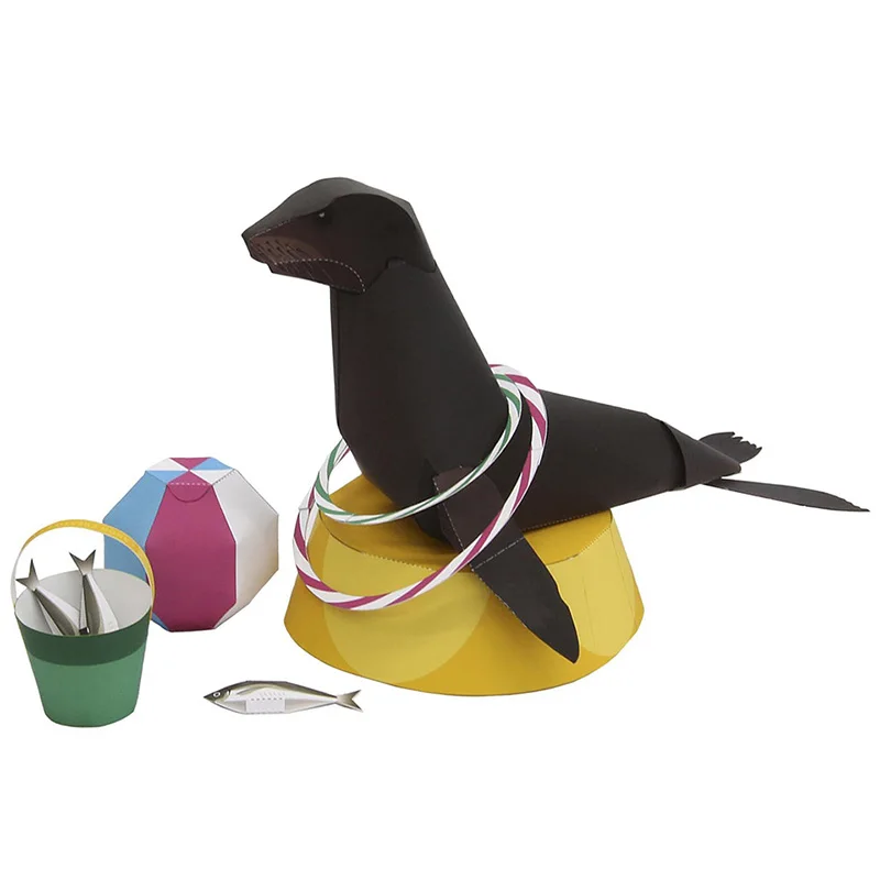 Sea Lion Folding Origami Art M - Art Craft Lion のレビューと価格