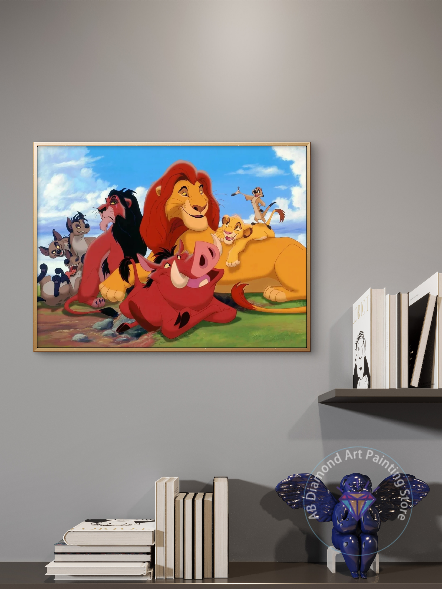 The Lion King AB Diamond Paint - Art Craft Lion のレビューと価格