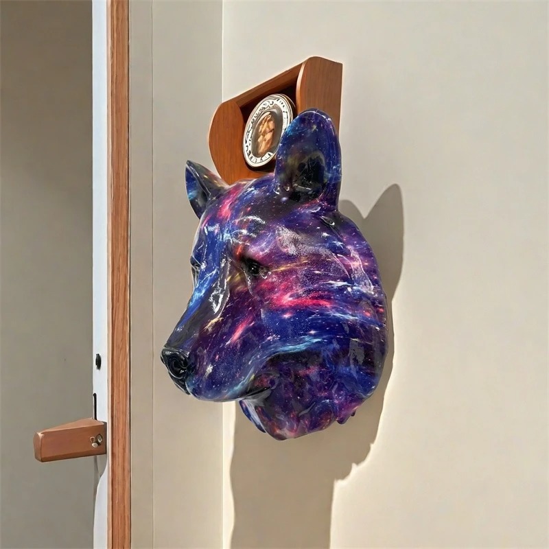 Vintage Style Resin Animal Wal - Art Craft Lion のレビューと価格