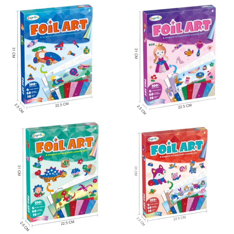 Foil Arts and Crafts for Kids  - Dinosaur And Craft のレビューと価格