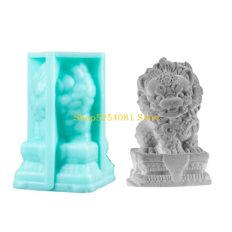 AXYC Safe Chinese Lions Silico - Art Craft Lion のレビューと価格