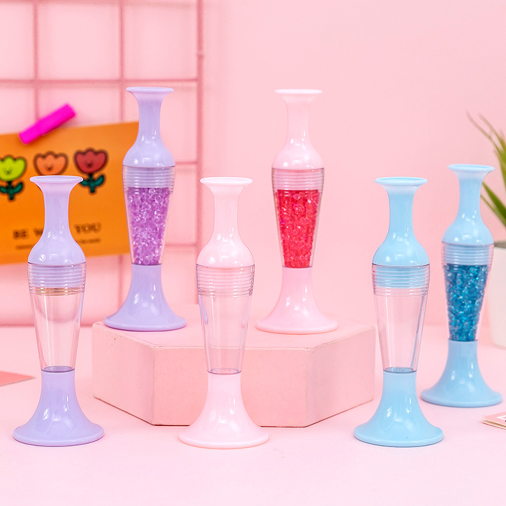 5pcs Vase Shape Point Drill Pe - Art Craft Vase のレビューと価格