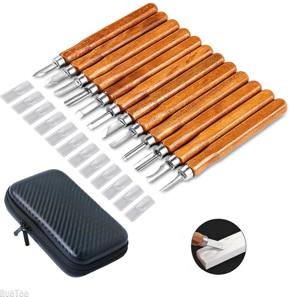 12Pcs SK2 Woodworking Carving  - Art Craft Wood のレビューと価格