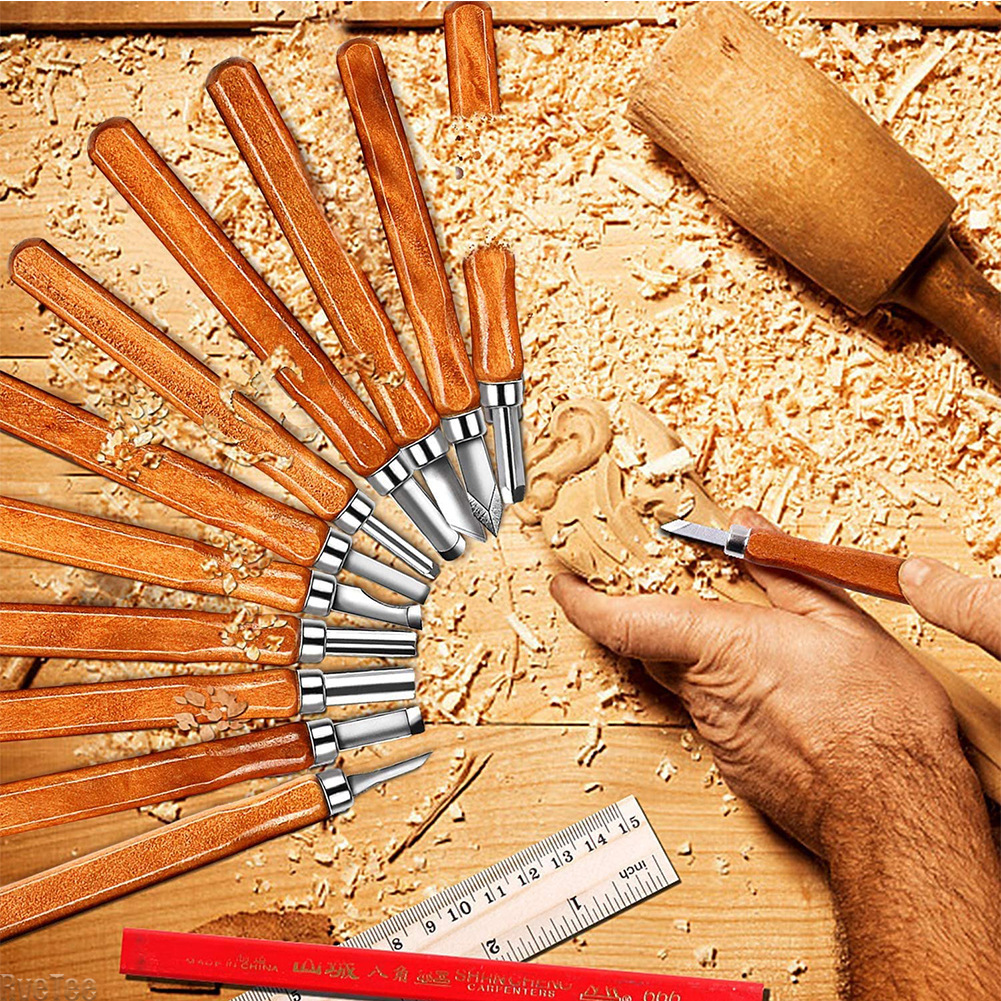 12Pcs SK2 Woodworking Carving  - Art Craft Wood のレビューと価格
