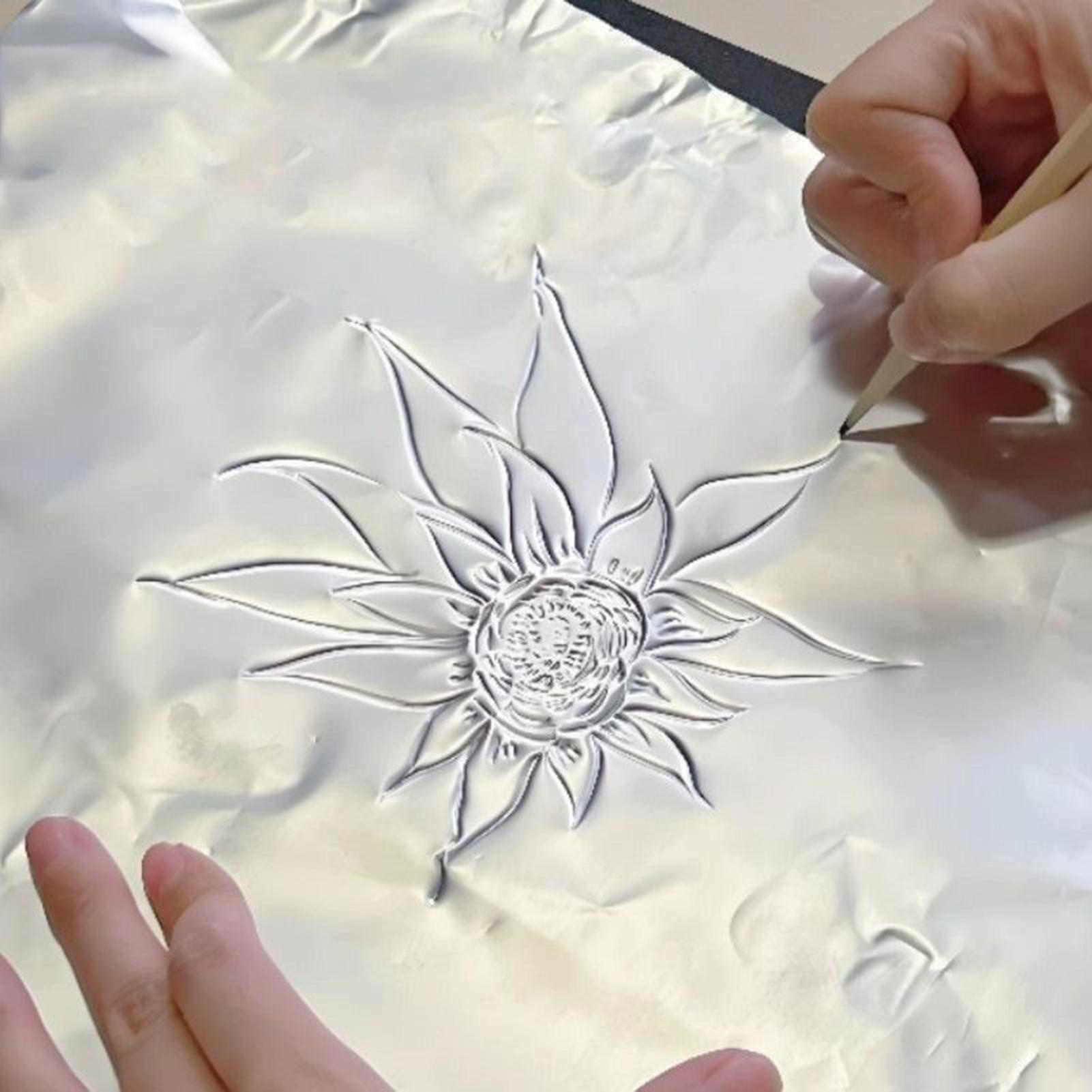 Foil Paper For Crafts 100 Piec - Art Craft Painting のレビューと価格