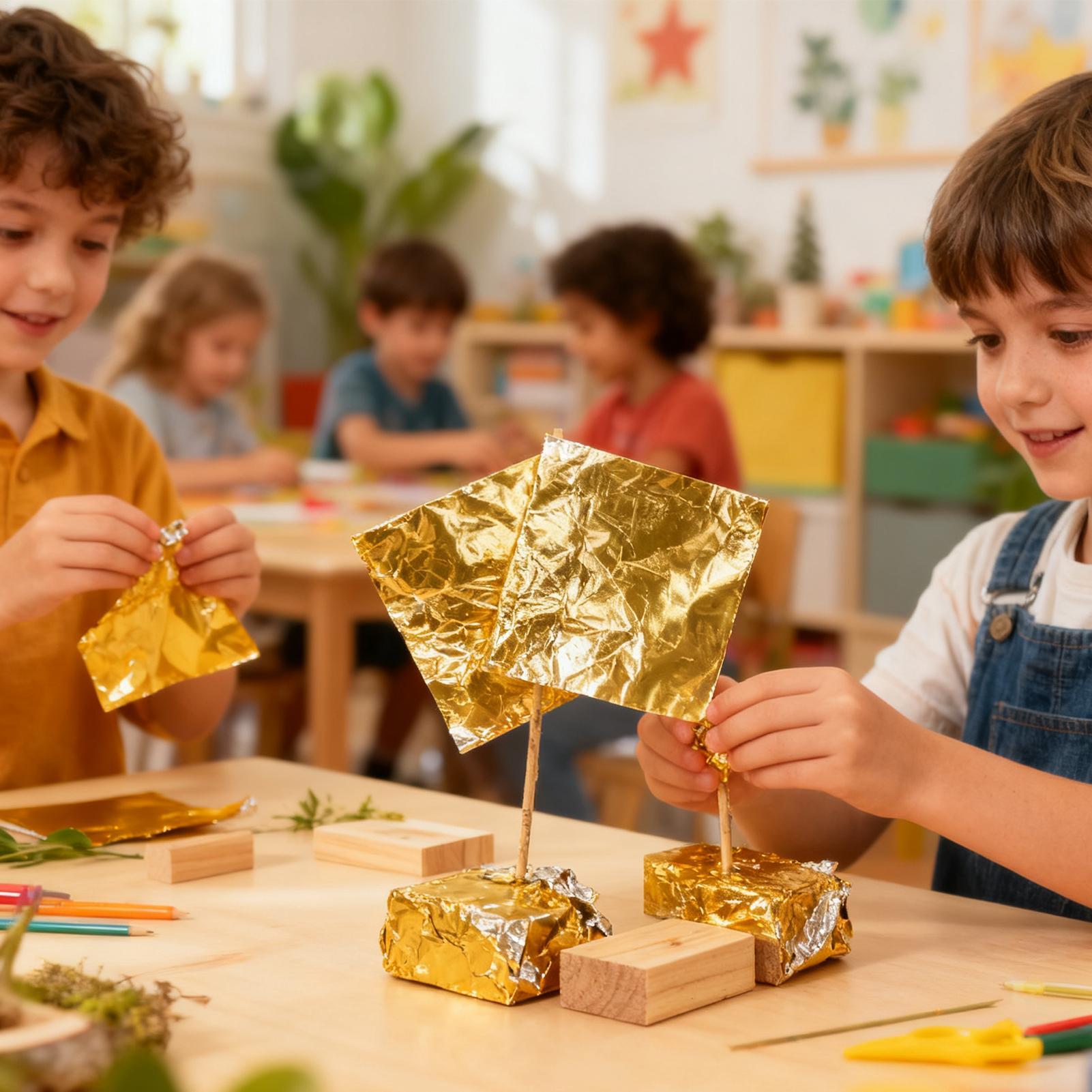 Foil Paper For Crafts 100 Piec - Art Craft Painting のレビューと価格