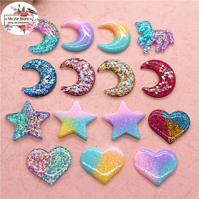 10pcs/20pcs star/unicorn/heart - Art Craft Unicorn のレビューと価格