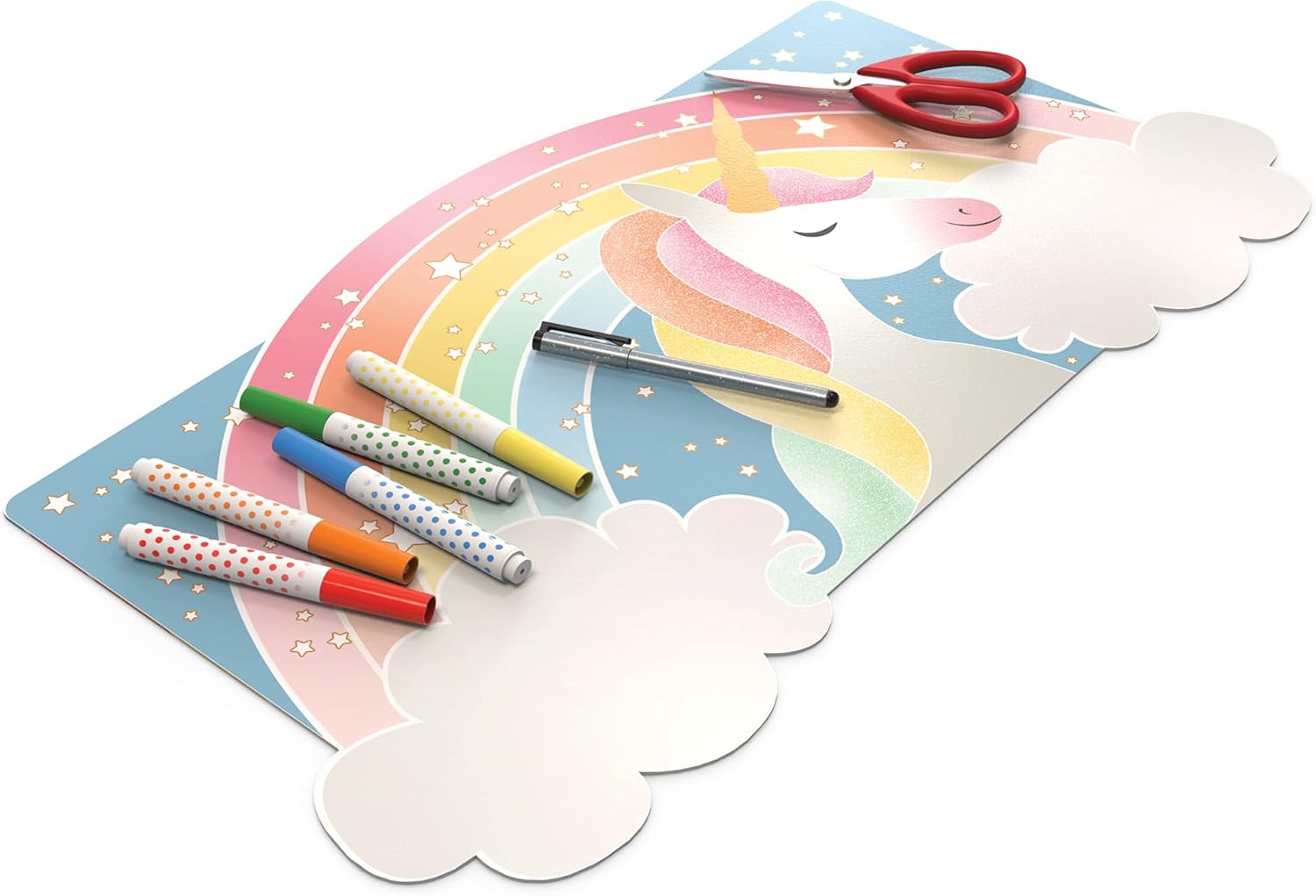 Unicorn Kids Desk Mat for Scho - Art Craft Unicorn のレビューと価格