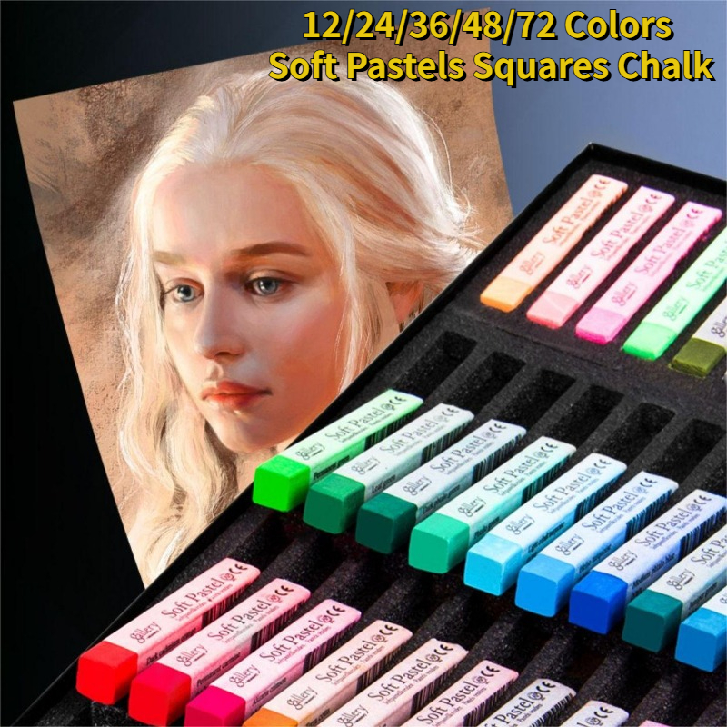 Professional Soft Pastel Squar - Chalk Pastel Set のレビューと価格
