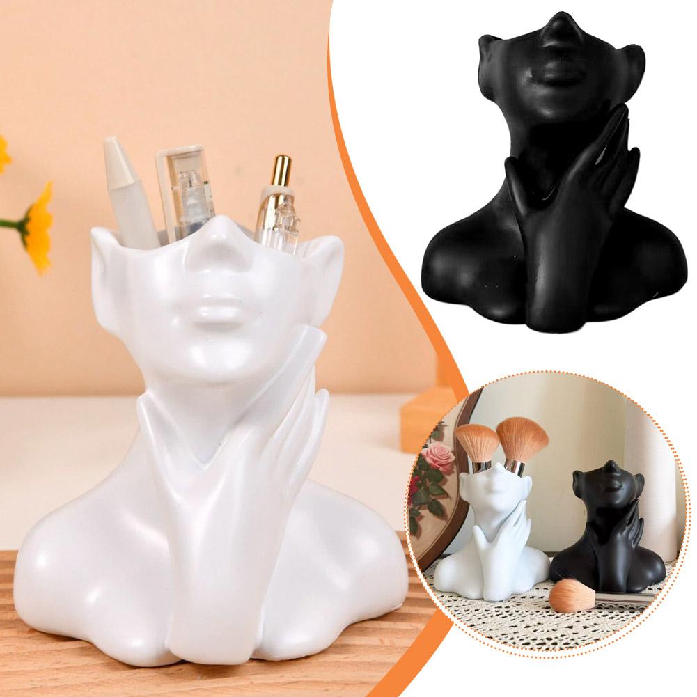 Female Bust Figurine Vase Make - Art Craft Vase のレビューと価格